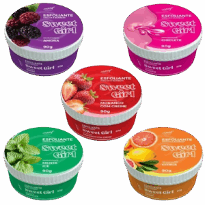 Sweet Girl Esfoliante Para Virilha E Bumbum 90G Chillies